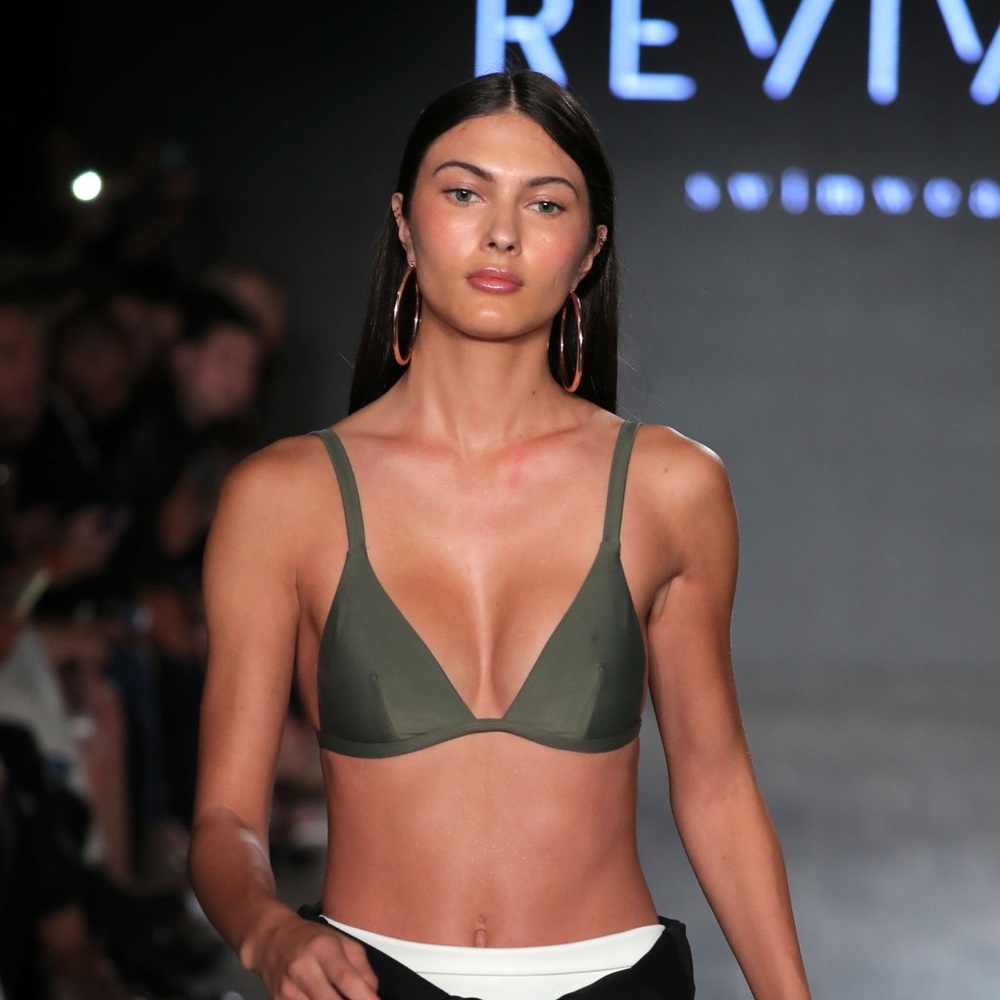 Revival Swimwear Olive Christy Top